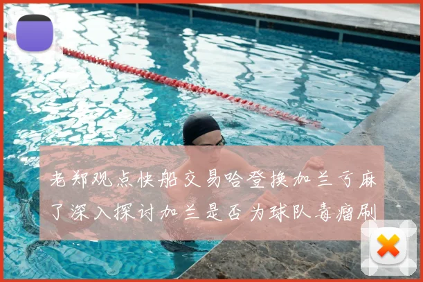 老郑观点快船交易哈登换加兰亏麻了深入探讨加兰是否为球队毒瘤刷子